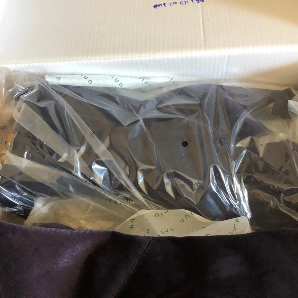 NEW WITH BOX over the knee velvet boots size 6